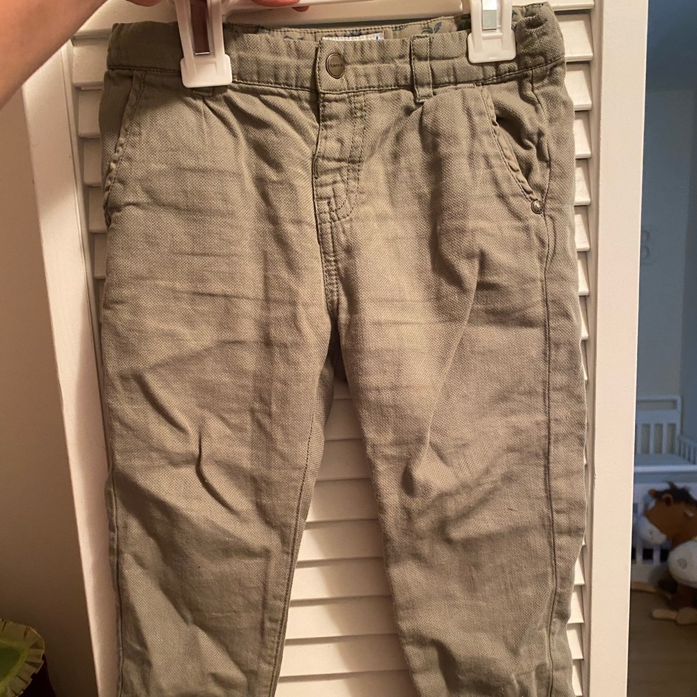 Mayoral 24 months boys green pants